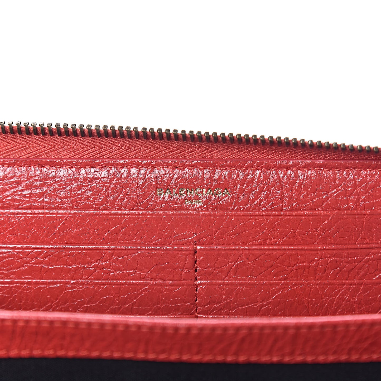Agneau Classic Hardware Continental Zip Around Wallet Rouge Tango