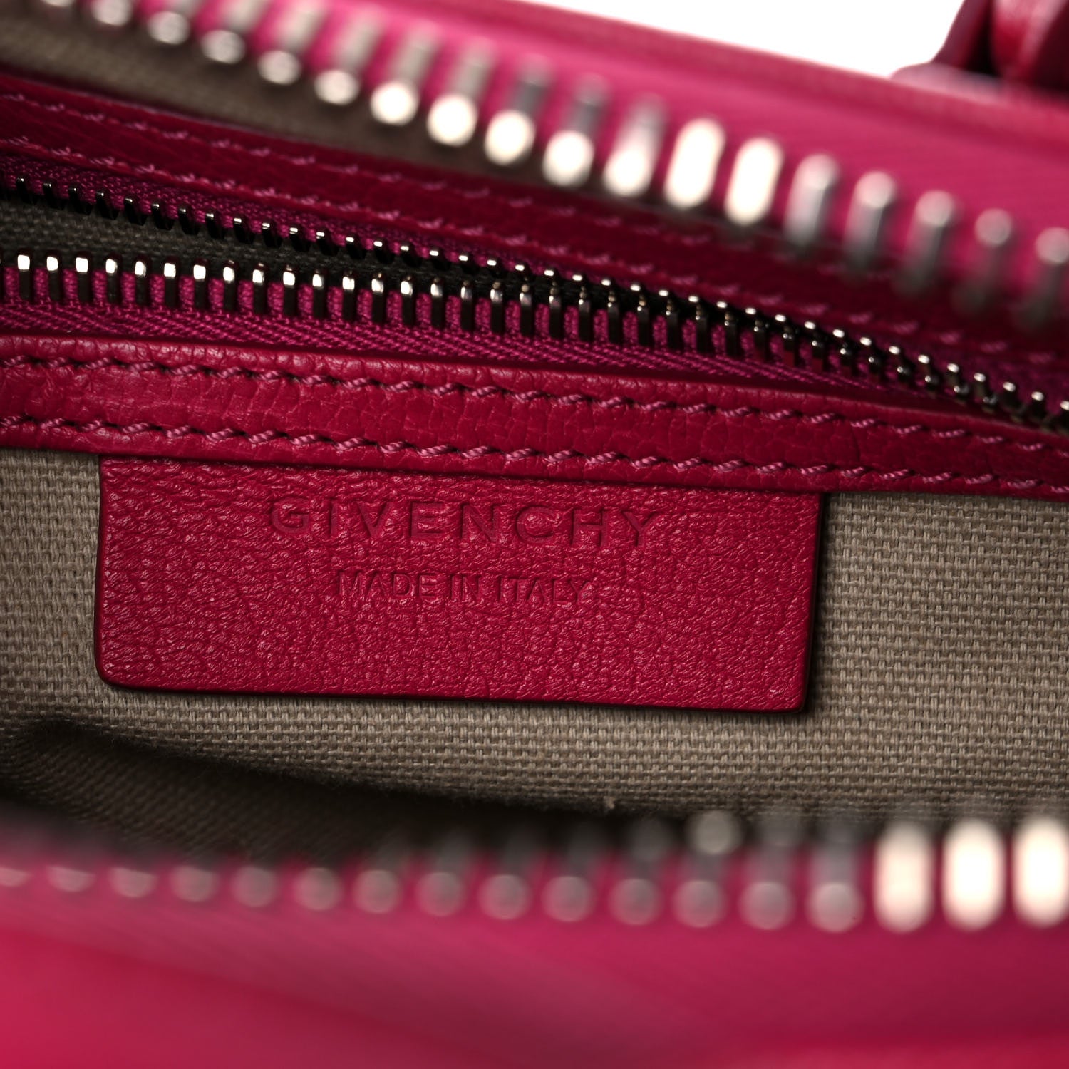 Givenchy Sugar Goatskin Mini Antigona Fushia 6 of 14