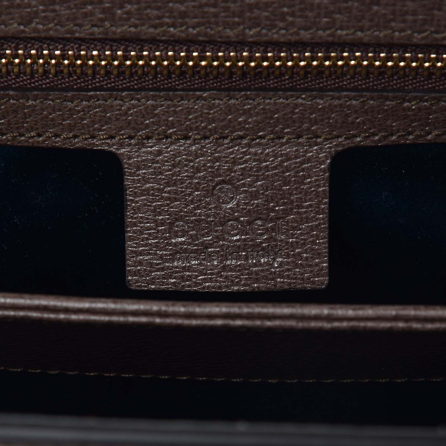 Gucci GG Supreme Monogram Web Medium Ophidia Chain Shoulder Bag Brown 6 of 7
