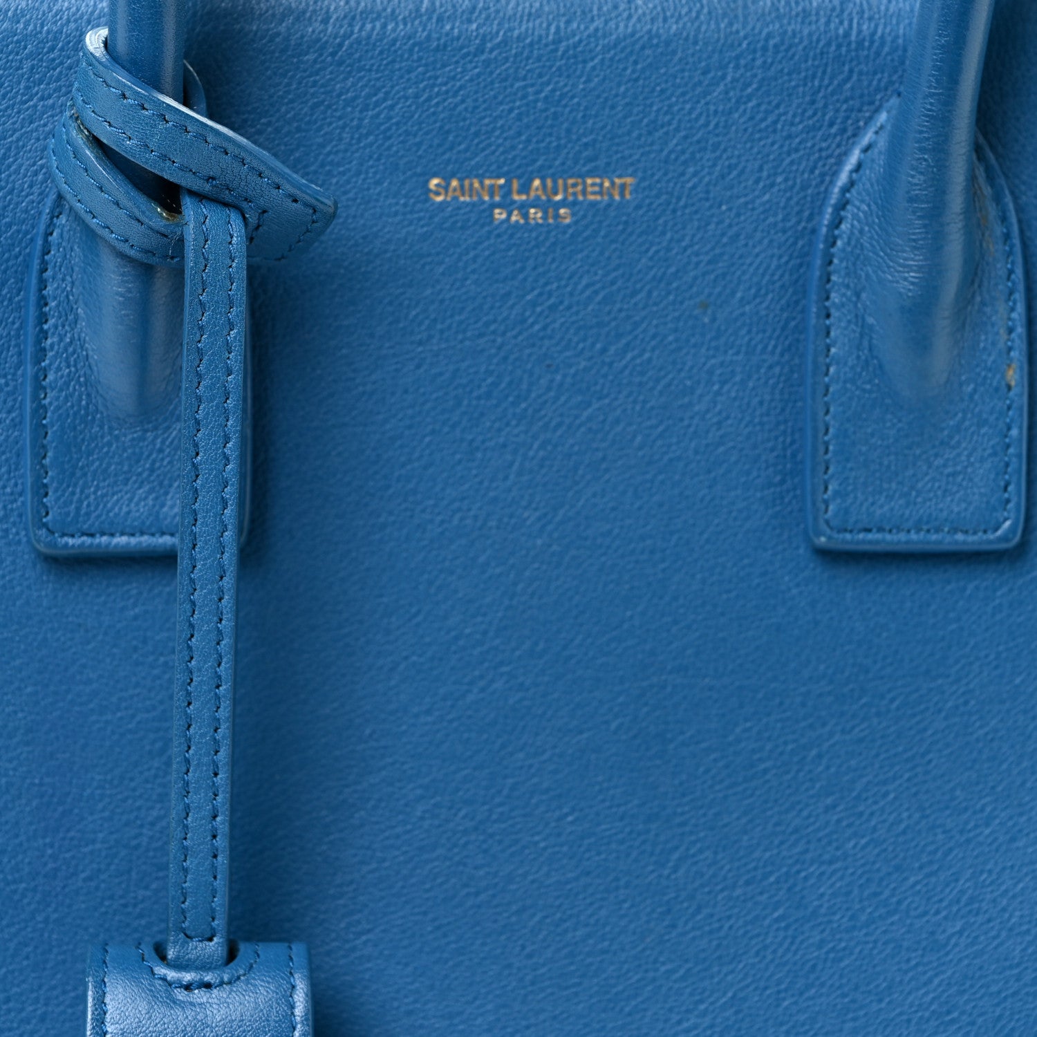 Saint Laurent Calfskin Baby Sac De Jour Indigo 7 of 28