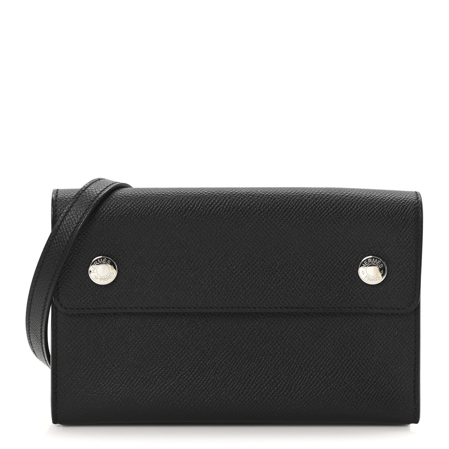 Hermes Epsom Hermesnap Wallet Black 1 of 9