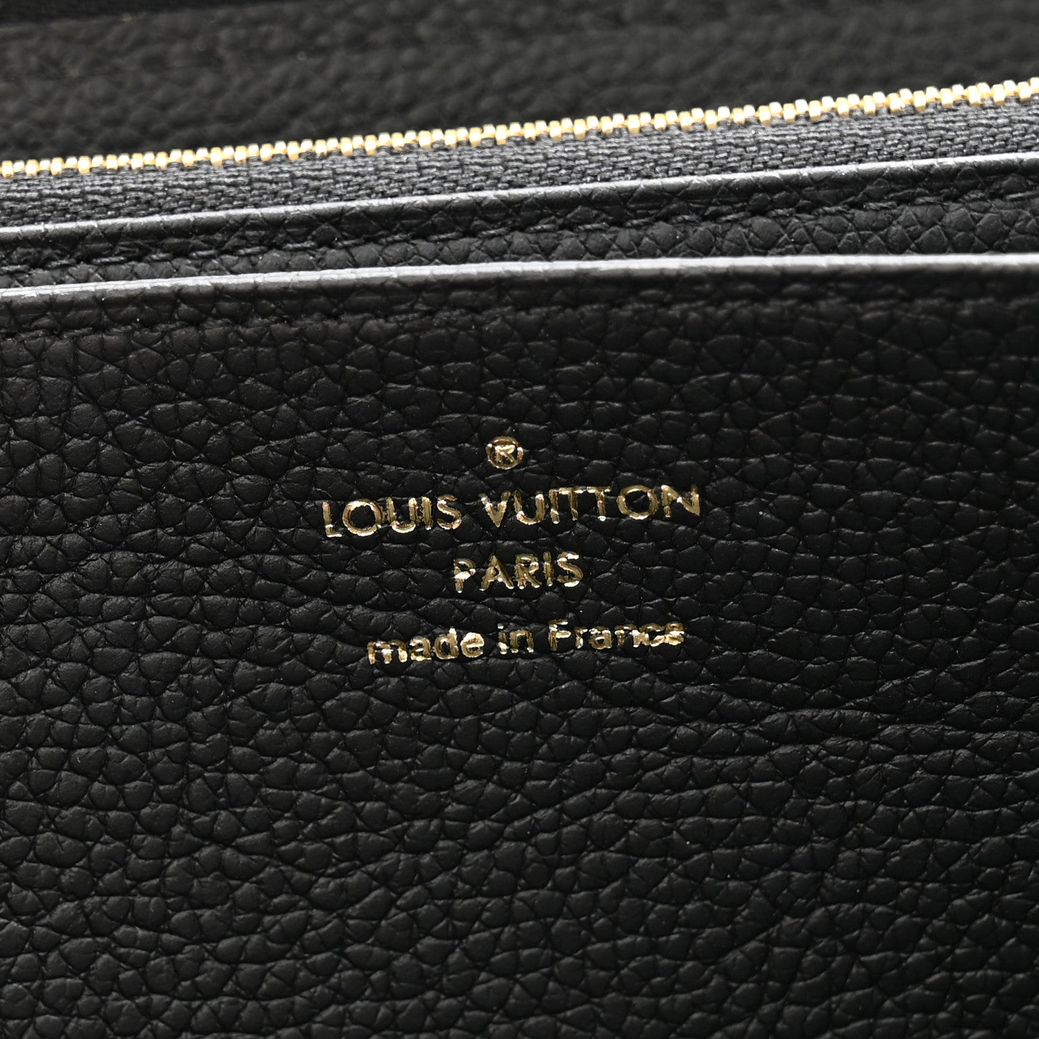 Louis Vuitton Empreinte Zippy Wallet Black 8 of 10