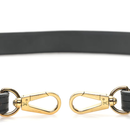 Louis Vuitton Monogram Bandouliere Shoulder Strap XL Black 3 of 5