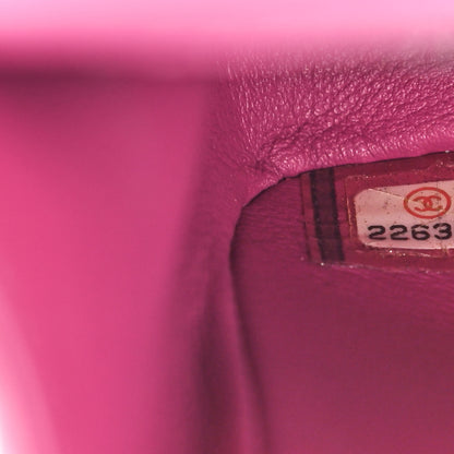 Chanel Alligator Medium Double Flap Pink 7 of 9