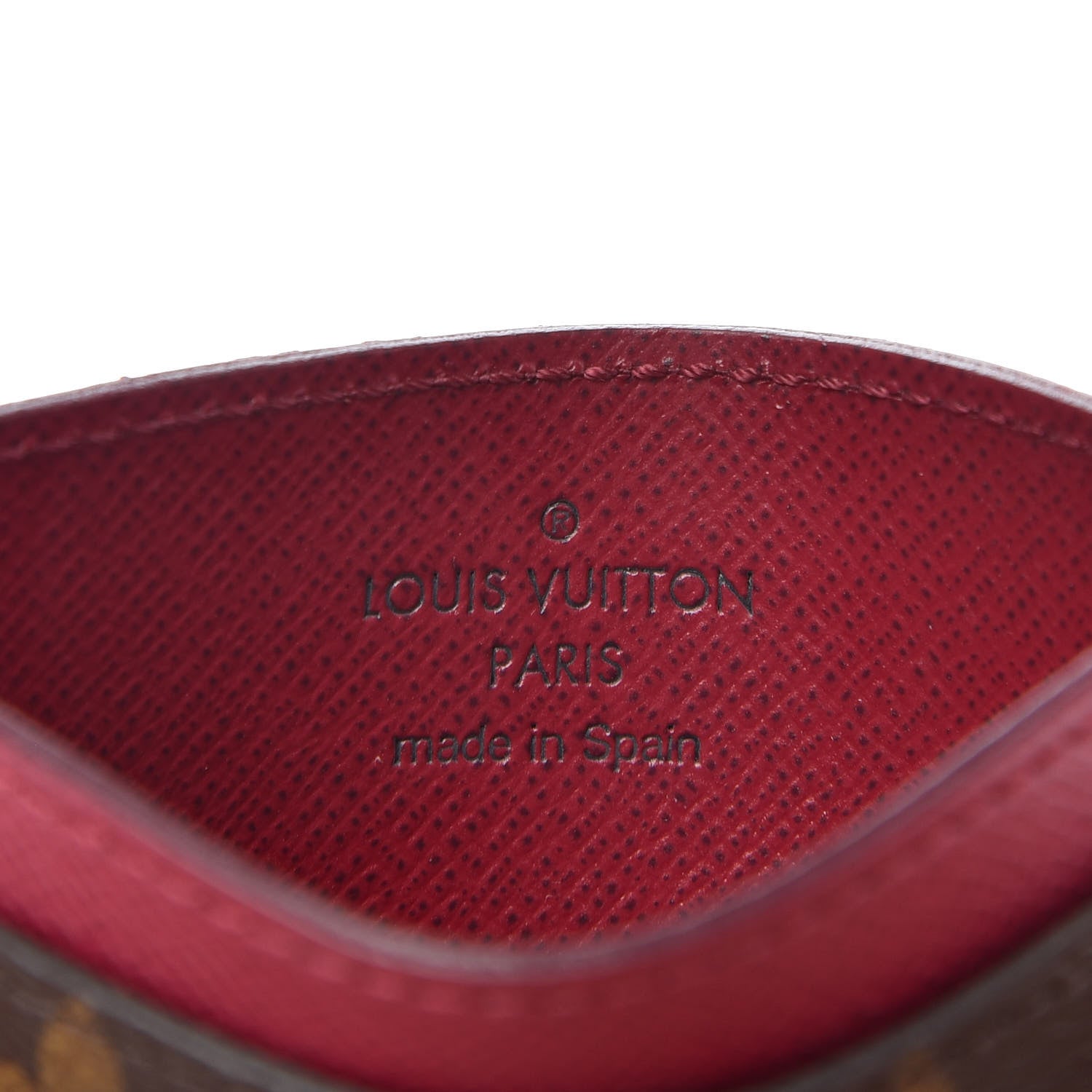 Louis Vuitton Monogram Card Holder Fuchsia 5 of 5