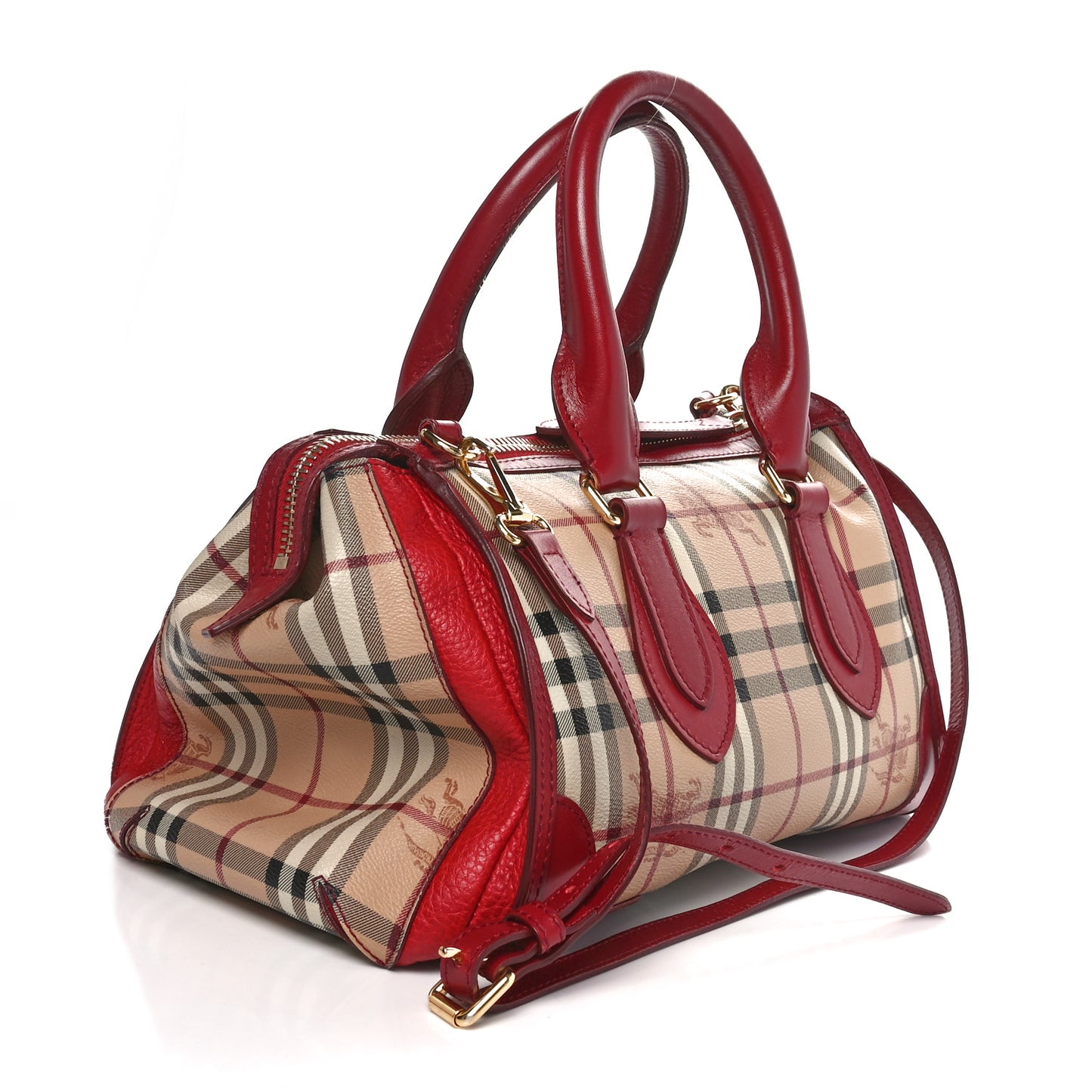 Haymarket Check Colours Small Gladstone Military Red