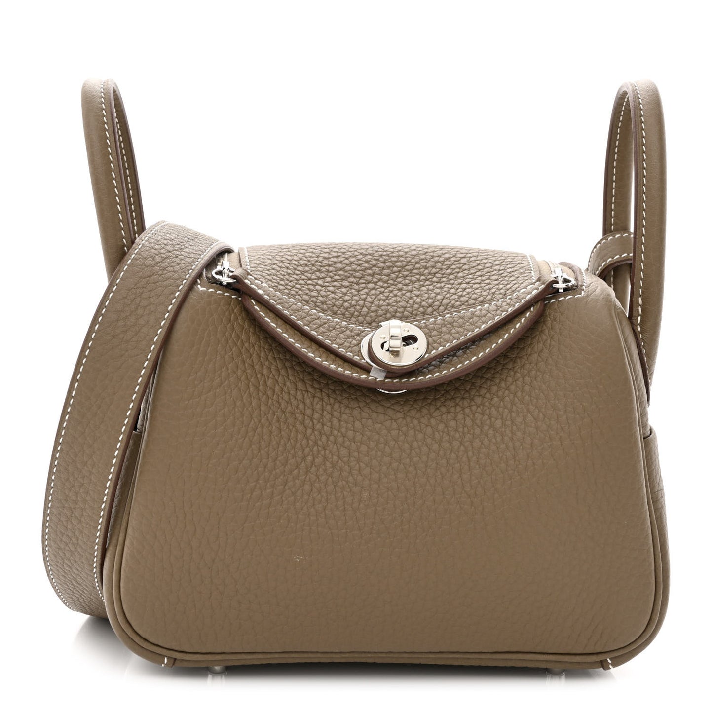 Taurillon Clemence Mini Lindy 20 Etoupe