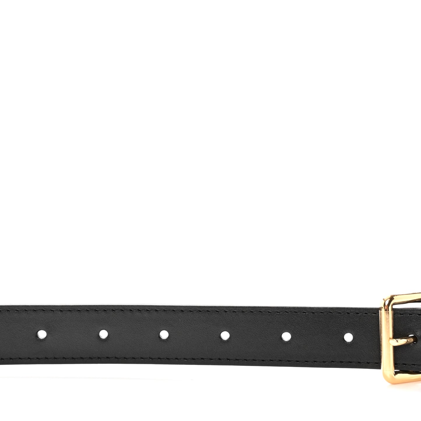 Calfskin Odeon PM Adjustable Shoulder Strap Black