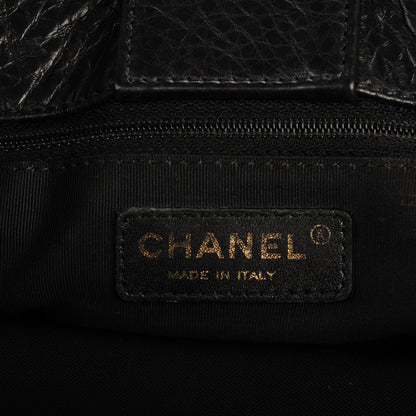 Chanel Calfskin Cerf Executive Shopper Tote Black 4 of 7