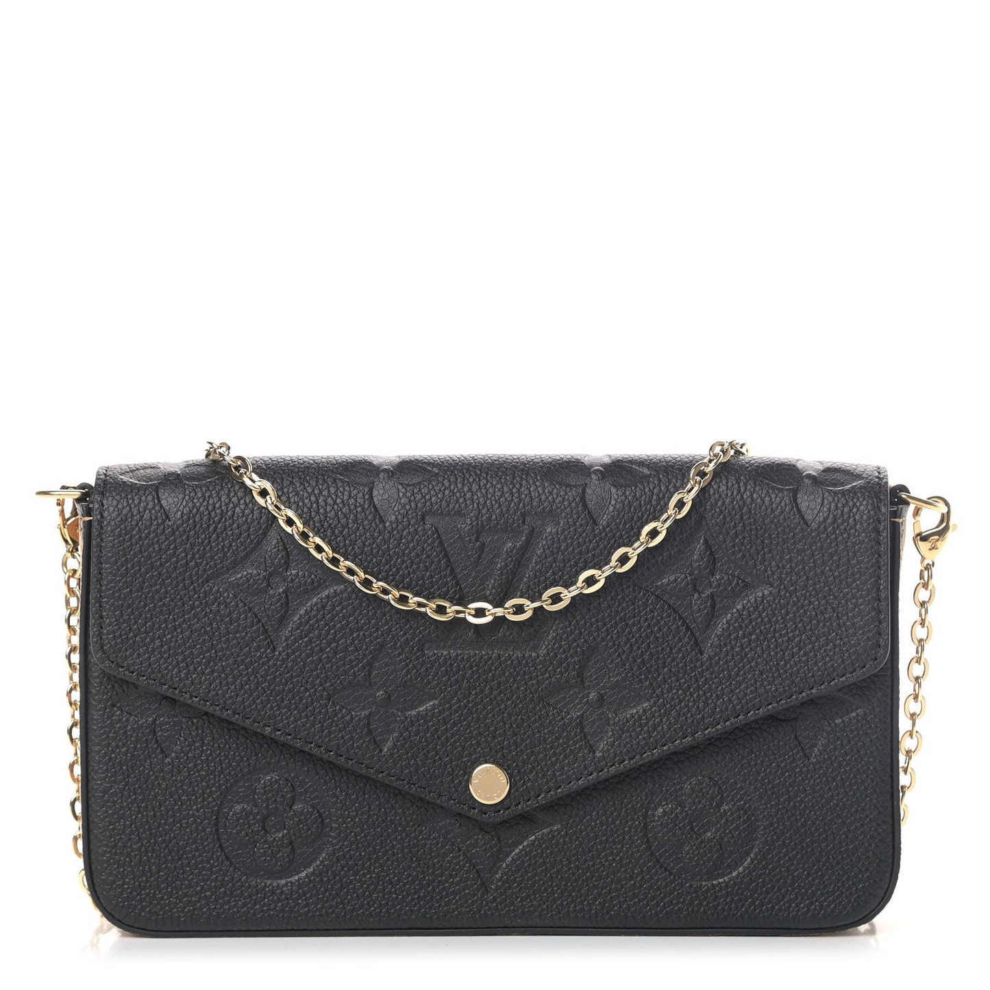 Empreinte Monogram Giant Wild At Heart Felicie Pochette Black