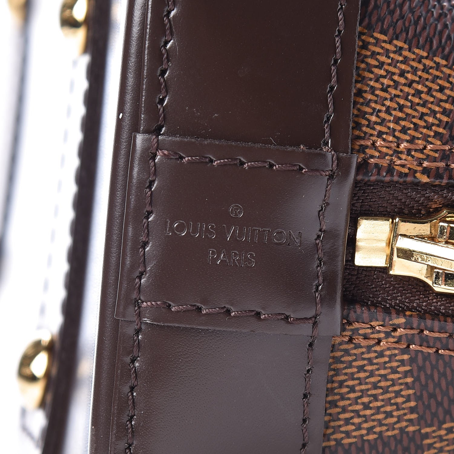 Louis Vuitton Damier Ebene Alma BB 11 of 12
