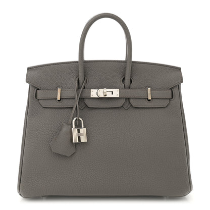 Hermes Togo Birkin 25 Etain 1 of 11