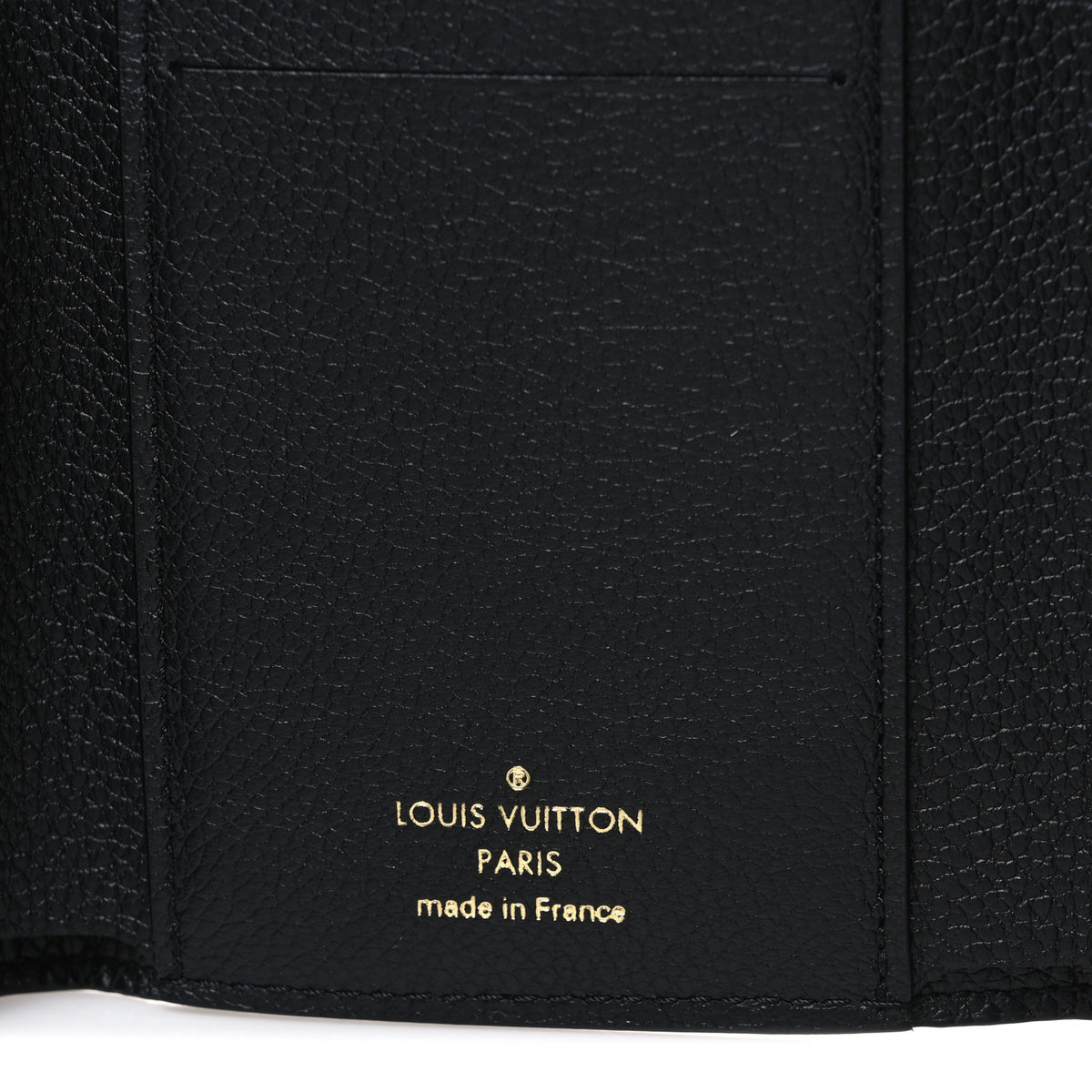 Empreinte Monogram Giant Victorine Wallet Black Beige