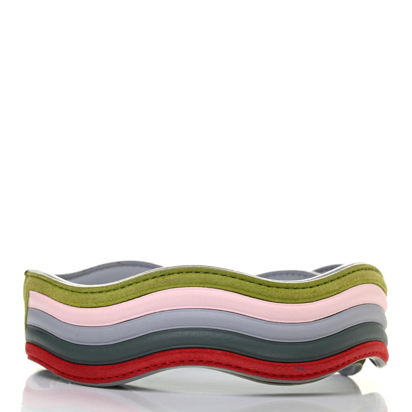 Suede Calfskin Waves Strap You Multicolor