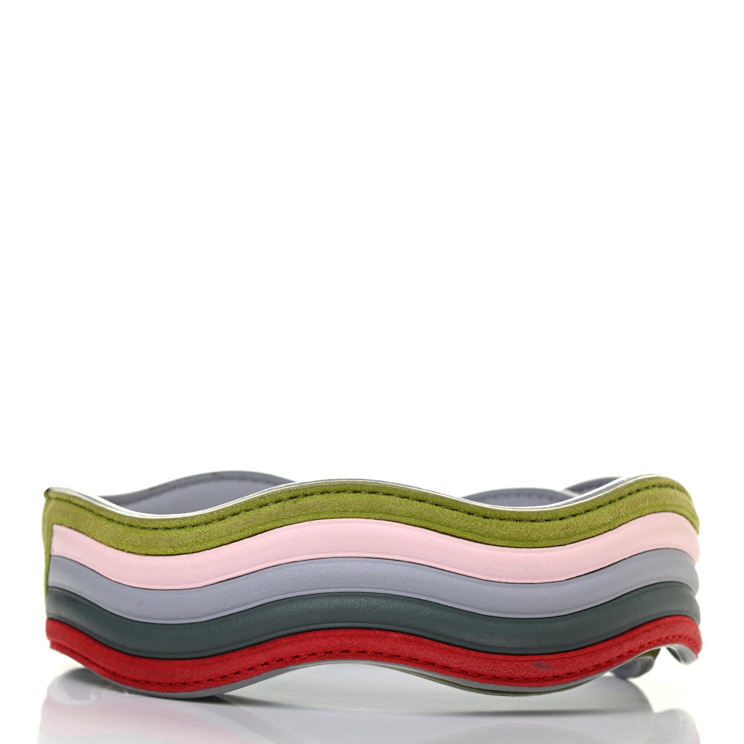 Fendi Suede Calfskin Waves Strap You Multicolor 2 of 3