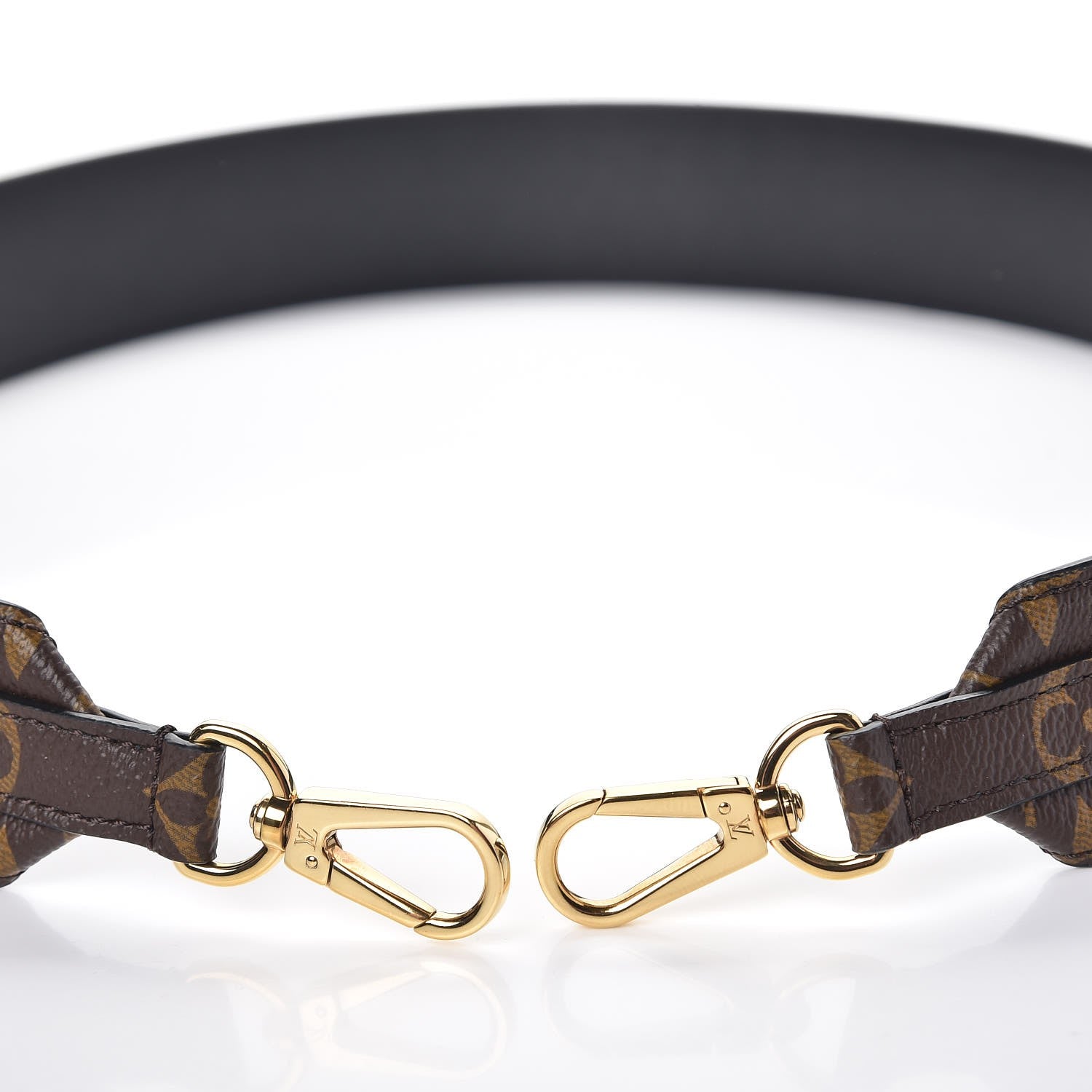 Louis Vuitton Monogram Bandouliere Shoulder Strap Black 4 of 7