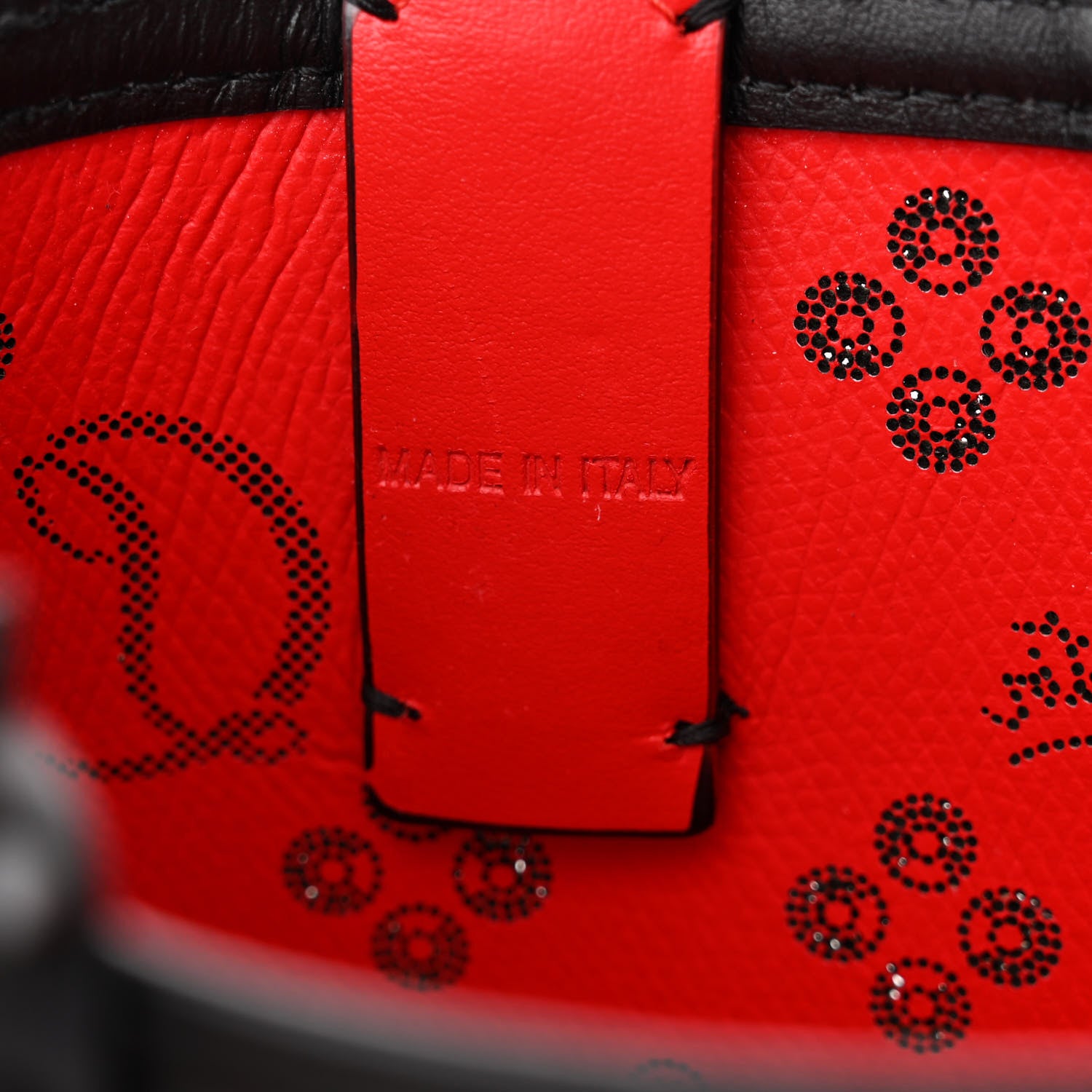 Christian Louboutin Calfskin Loubinthesky Nano Cabata Tote Black 7 of 11