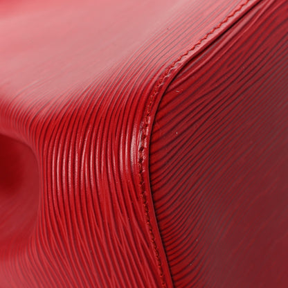Louis Vuitton Epi Petit Noe Castillan Red 9 of 10