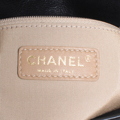 Chanel Calfskin Quilted Retro Chain Flap Black 7 of 8