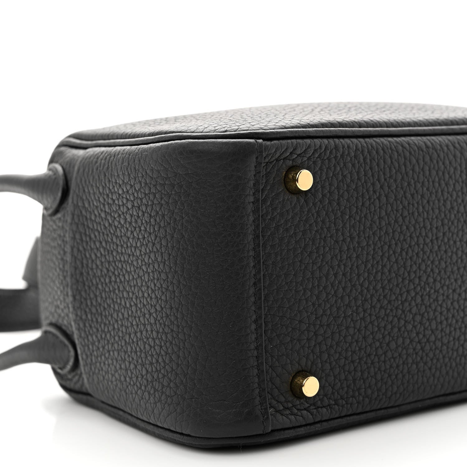 Hermes Taurillon Clemence Mini Lindy 20 Black 9 of 11