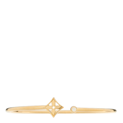 Louis Vuitton 18K Yellow Gold Diamond Idylle Blossom Twist Bracelet 1 of 4