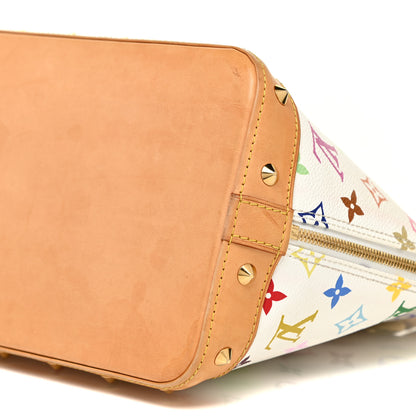 Louis Vuitton Monogram Multicolor Alma White 9 of 21