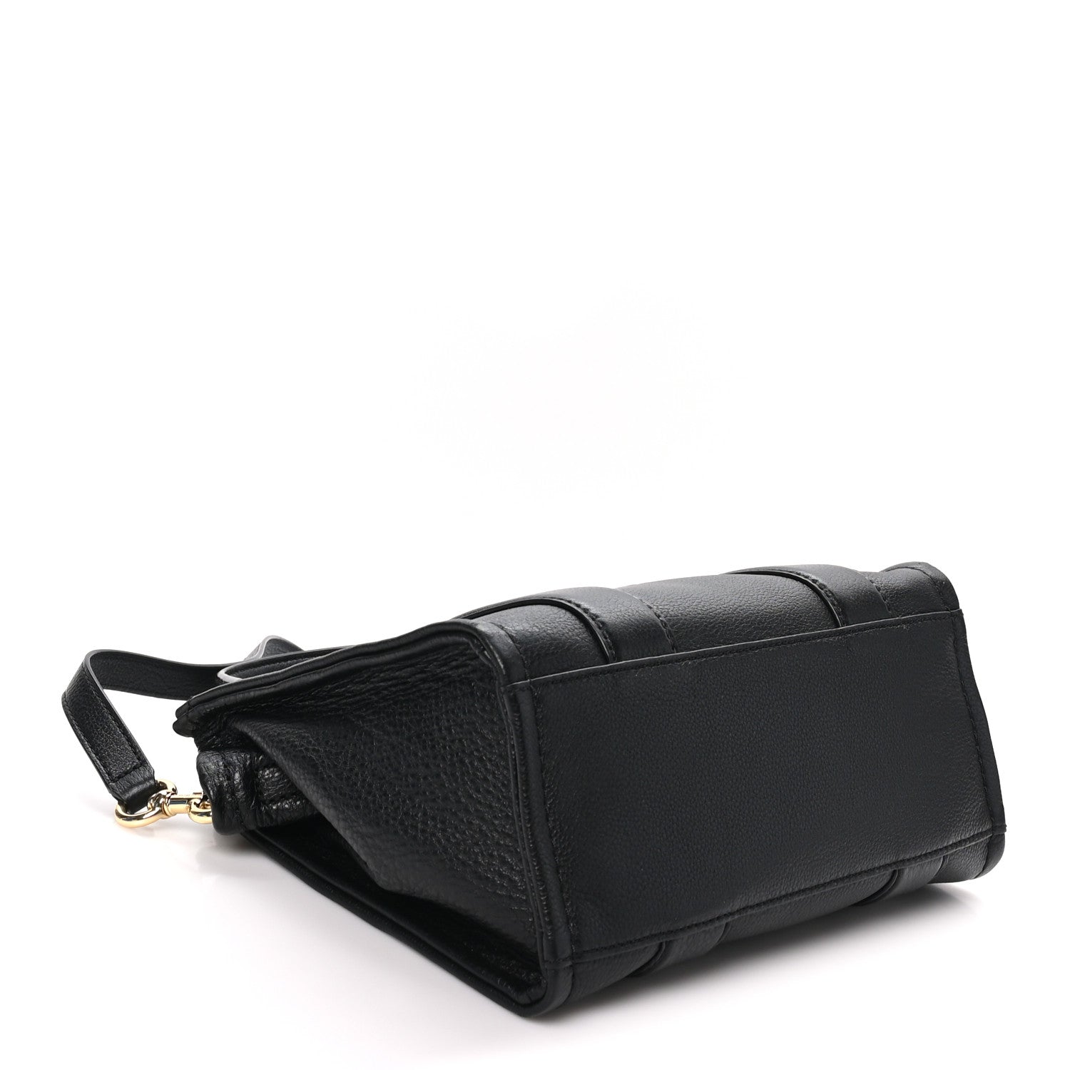Marc Jacobs Grained Calfskin Small The Tote Bag Black 4 of 9