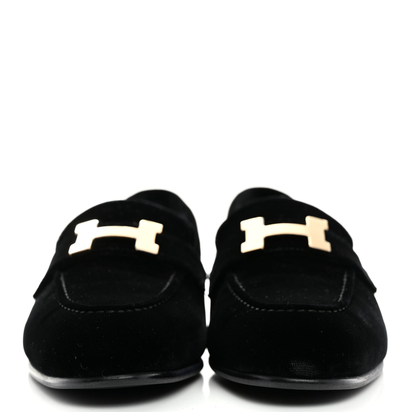 Velvet Womens Paris Loafers 35 Black
