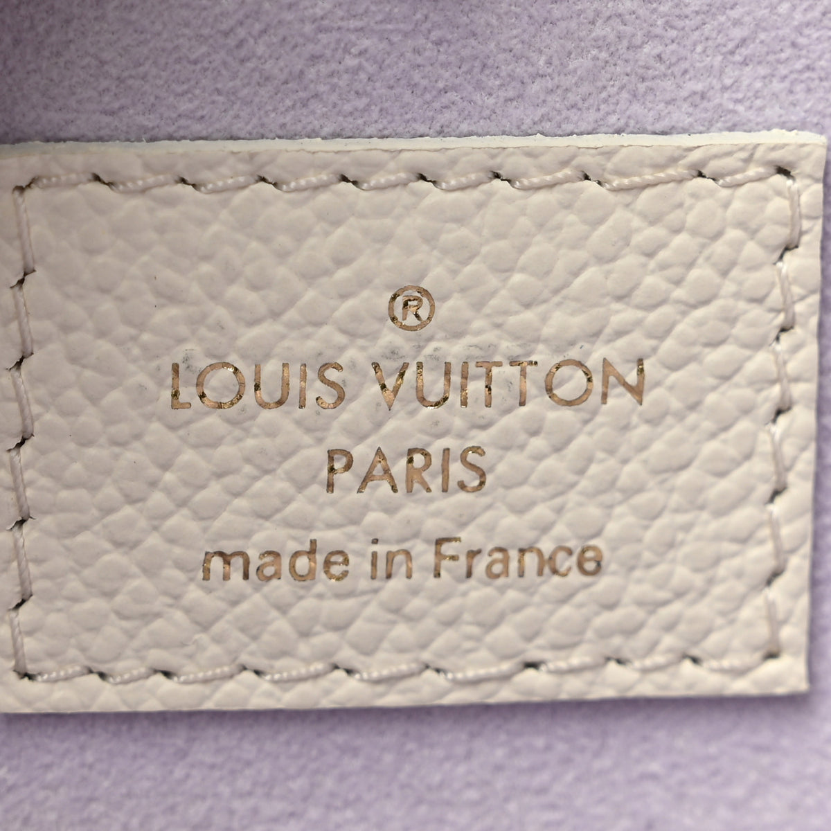 Louis Vuitton Empreinte Monogram Giant Onthego MM Latte Bubble Tea 6 of 11