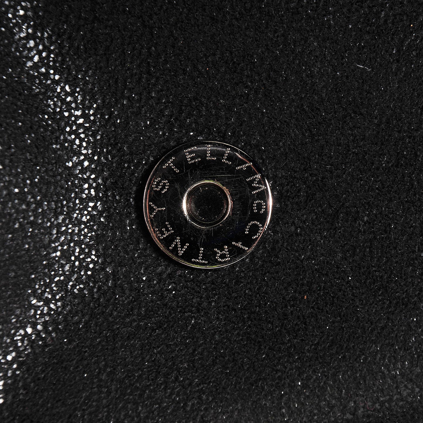 Faux Leather Shaggy Deer Big Falabella Black