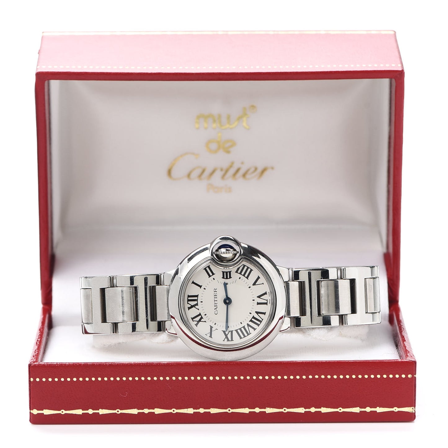 Stainless Steel 28mm Ballon Bleu De Quartz Watch