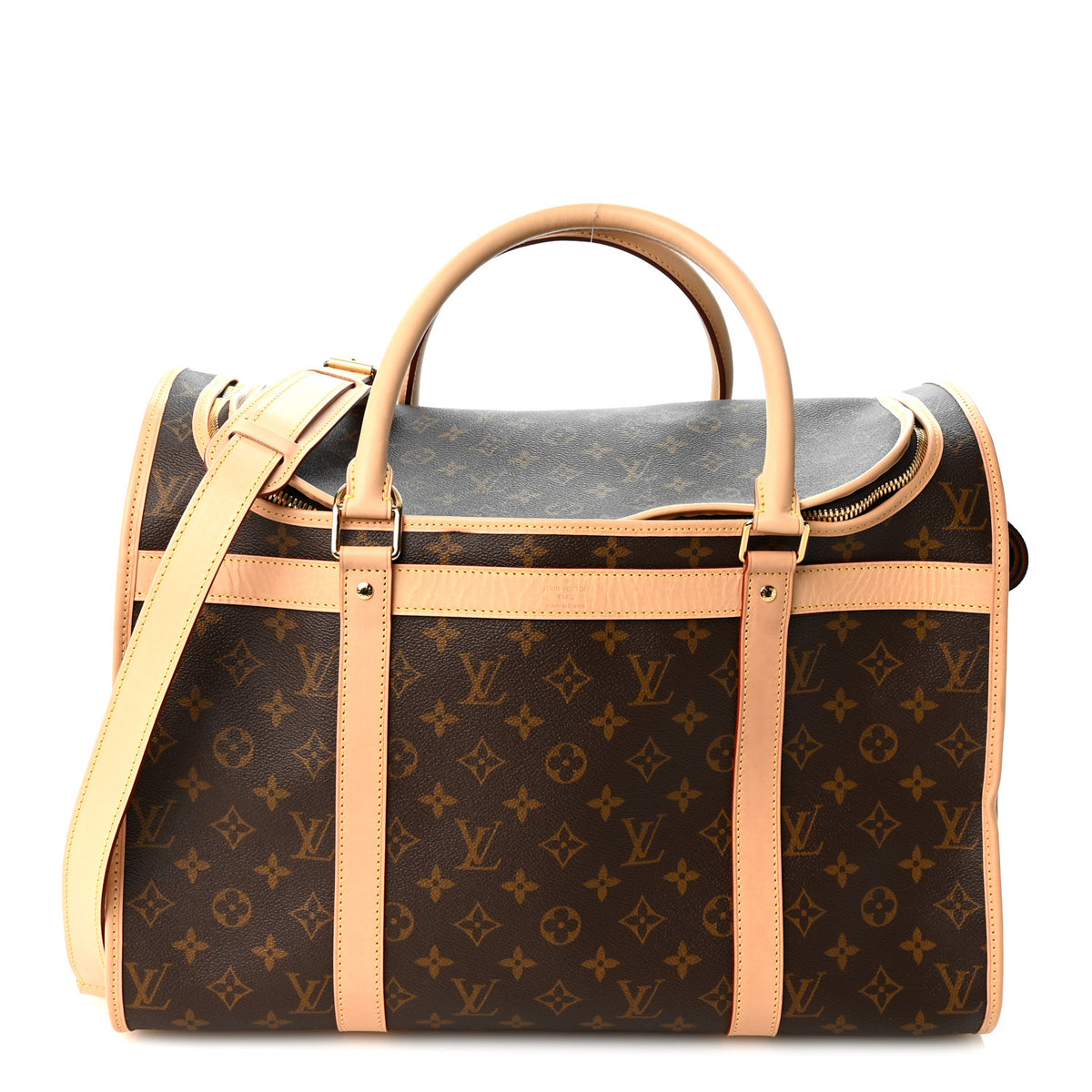 Monogram Dog Carrier 45