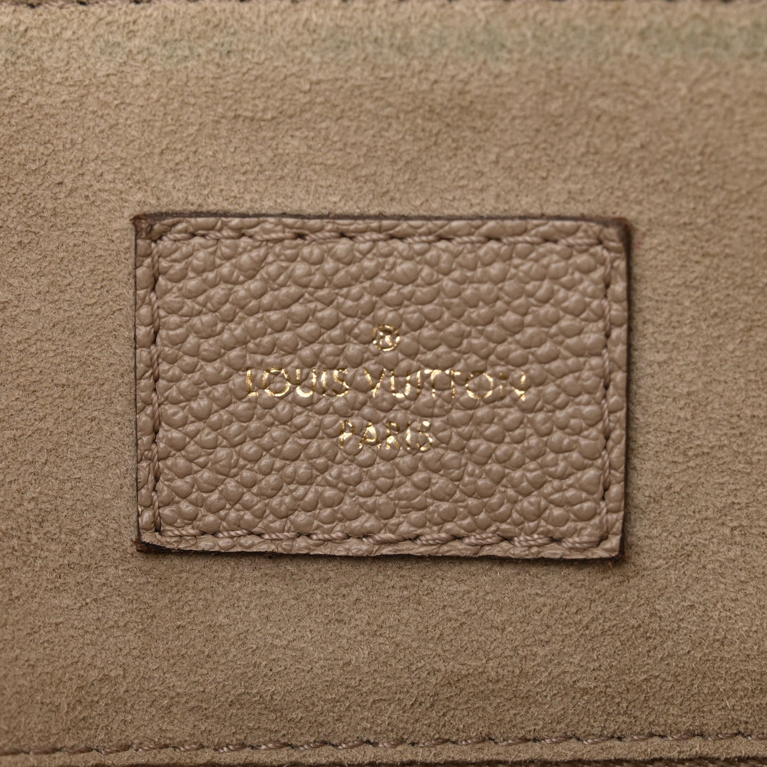 Louis Vuitton Empreinte Monogram Giant Speedy Bandouliere 25 Tourterelle 6 of 12