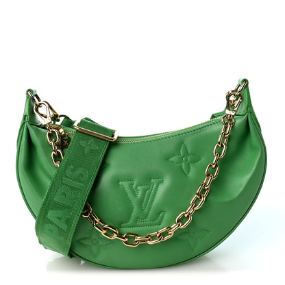 Louis Vuitton Calfskin Bubblegram Over The Moon Basilic 1 of 9