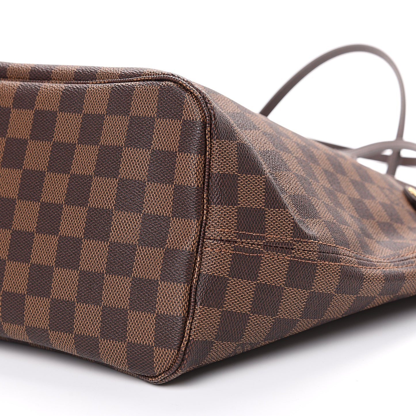 Damier Ebene Neo Neverfull MM Rose Ballerine
