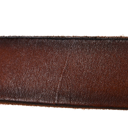 Gucci Faded Calfskin Double G 40mm Belt 75 30 Cuir 5 of 6