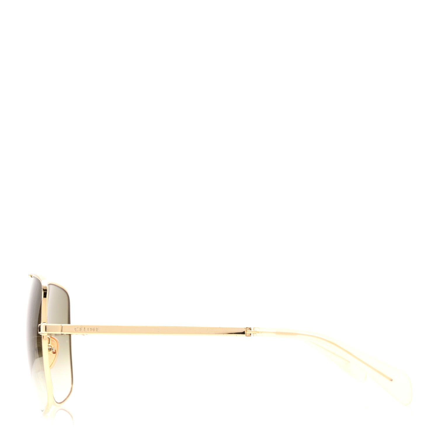 Celine Metal Sunglasses CL 41808/S Gold 5 of 16