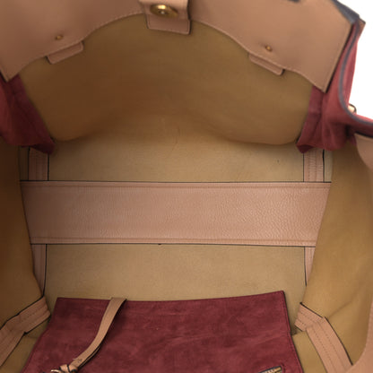 Chloe Smooth Calfskin Medium Milo Shopping Tote Beige 5 of 8