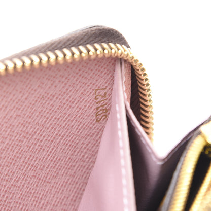 Louis Vuitton Monogram Clemence Wallet Rose Ballerine 6 of 7