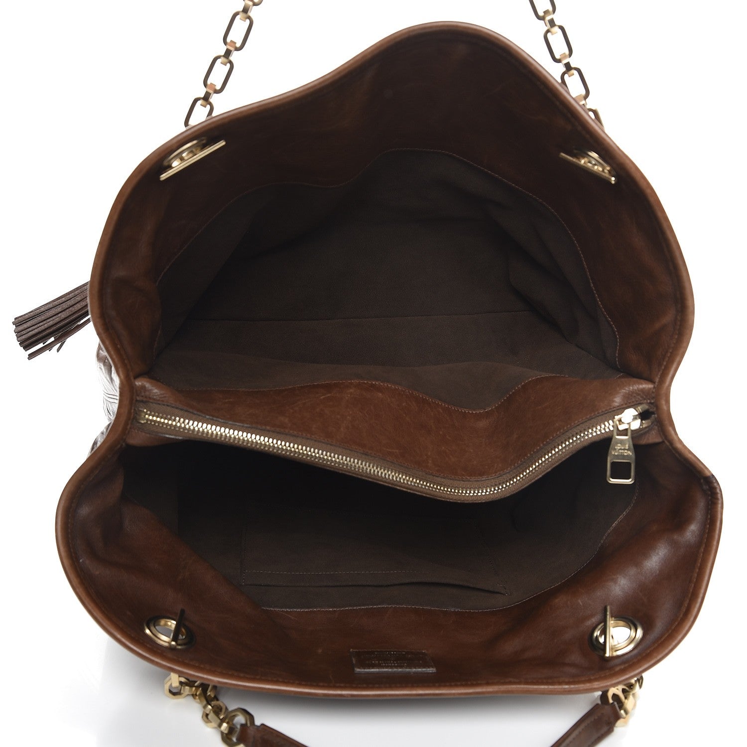 Louis Vuitton Monogram Paris Souple Whisper PM Chocolate 5 of 12