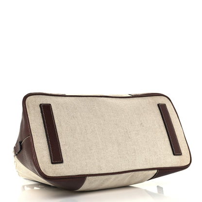 Prada Canapa Cinghiale Frame Bowler Brown 4 of 12
