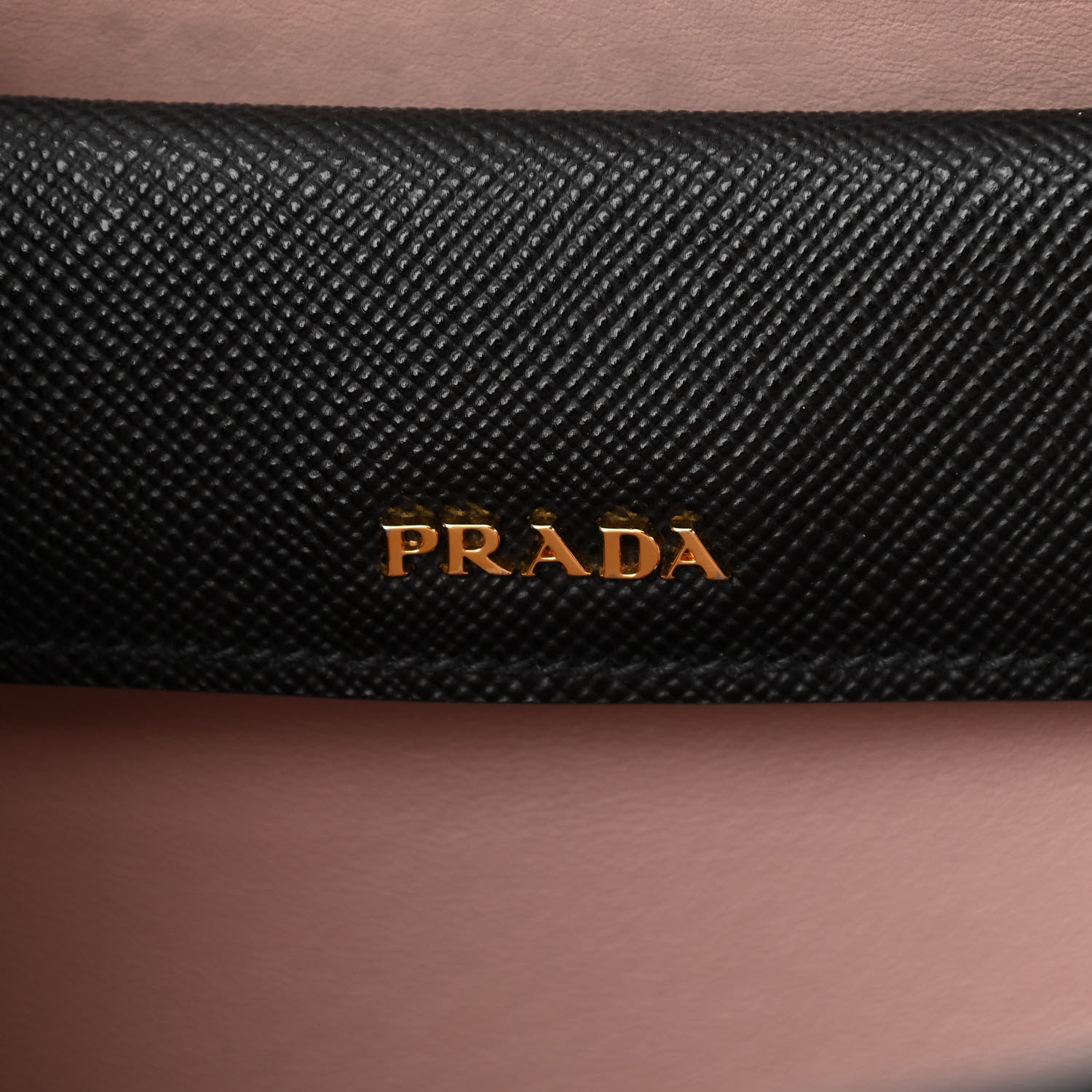Prada Saffiano Cuir Large Double Bag Black Mughetto 5 of 13