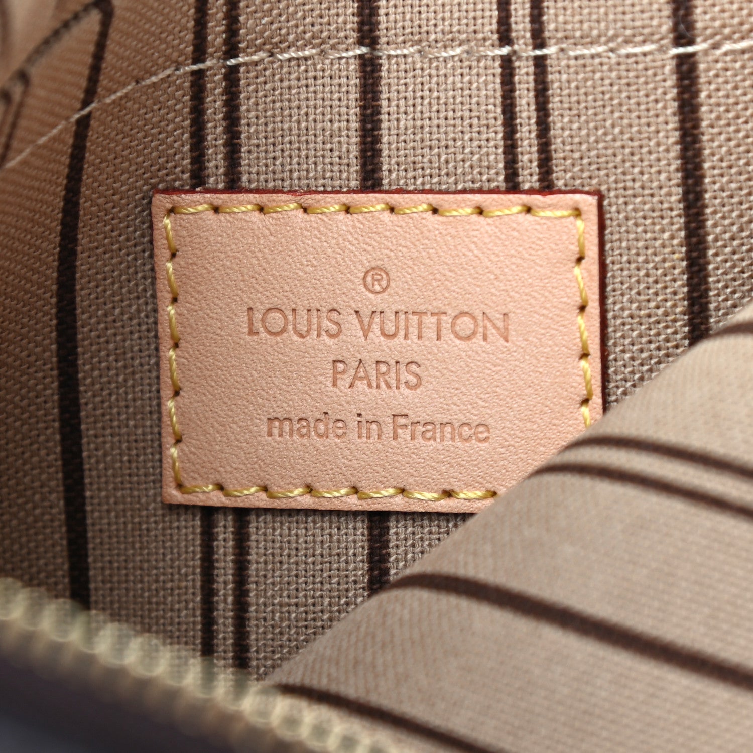 Louis Vuitton Monogram Neverfull MM GM Pochette 5 of 6