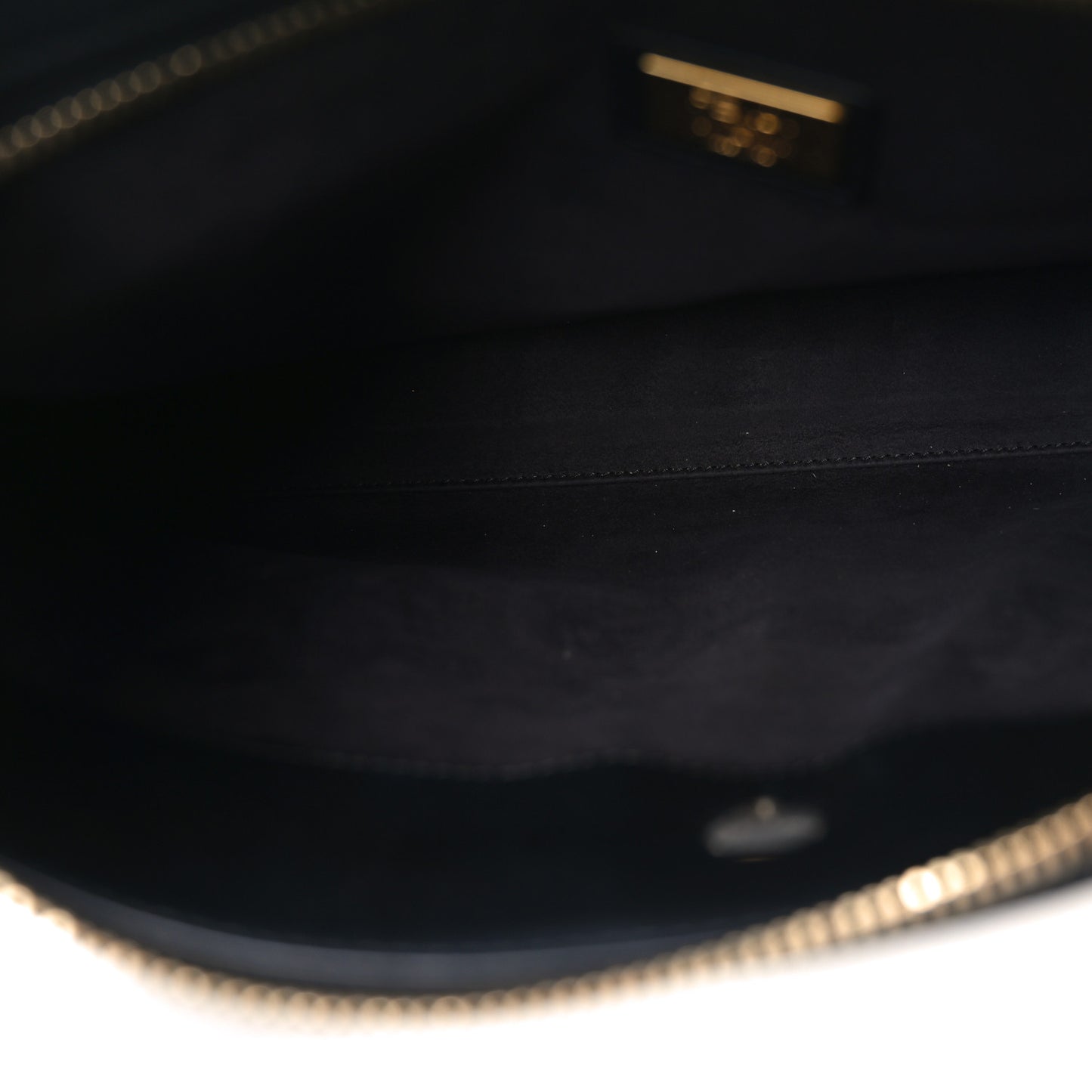 Vitello Baltico Studded Dotcom Satchel Black