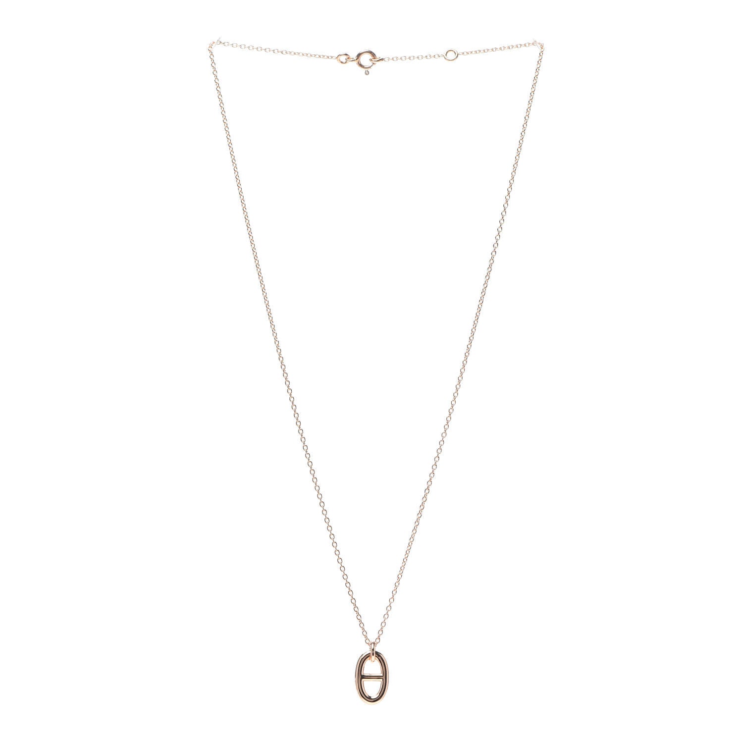 Hermes 18K Rose Gold PM Farandole Pendant Necklace 3 of 6
