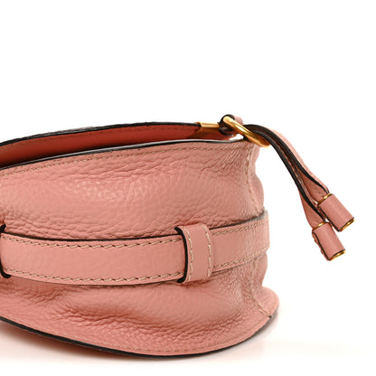 Chloe Grained Calfskin Small Marcie Saddle Bag Pink 10 of 11