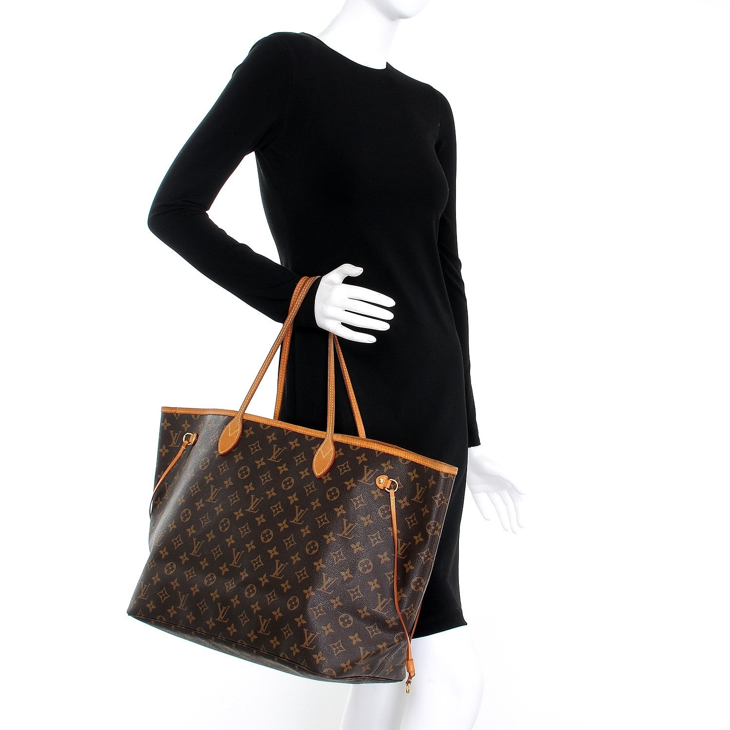 Louis Vuitton Monogram Neverfull GM 2 of 15