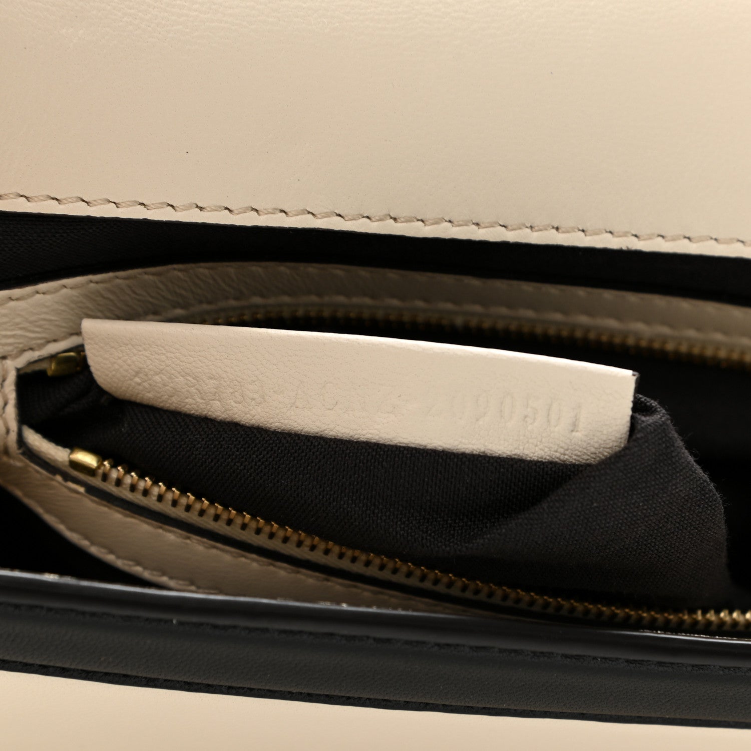Fendi Nappa Apolo Bi-Color Chain Baguette Uovo Black 8 of 12