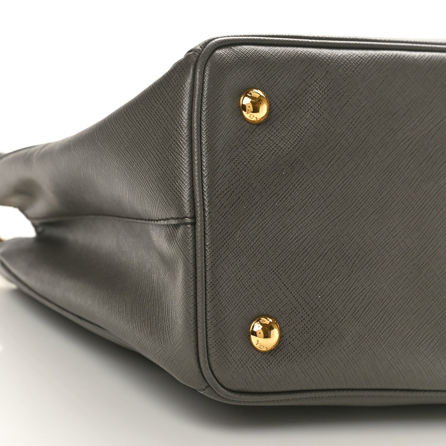 Prada Saffiano Lux Medium Tote Grafite 9 of 10