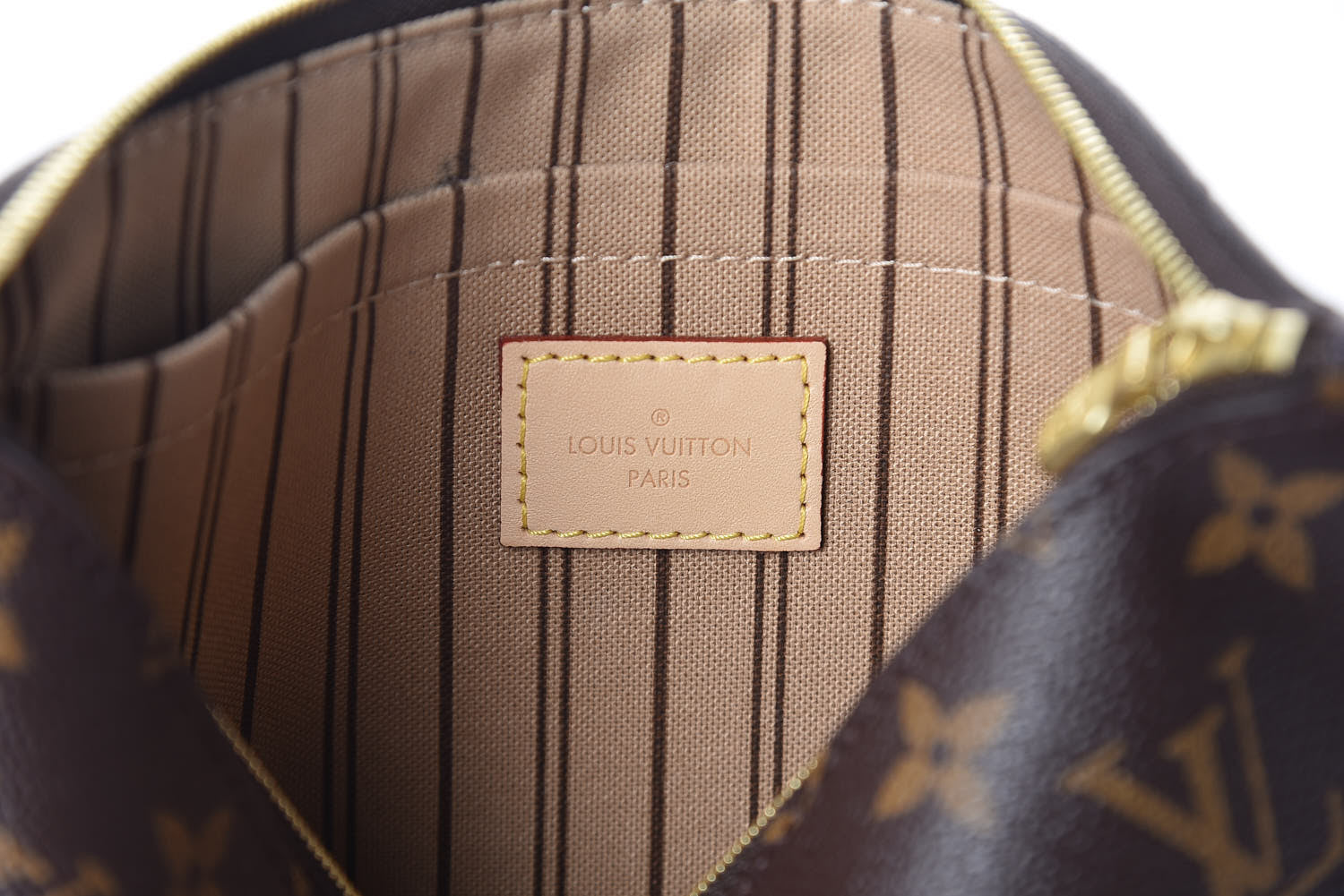 Louis Vuitton Monogram Neverfull MM GM pochette 6 of 7